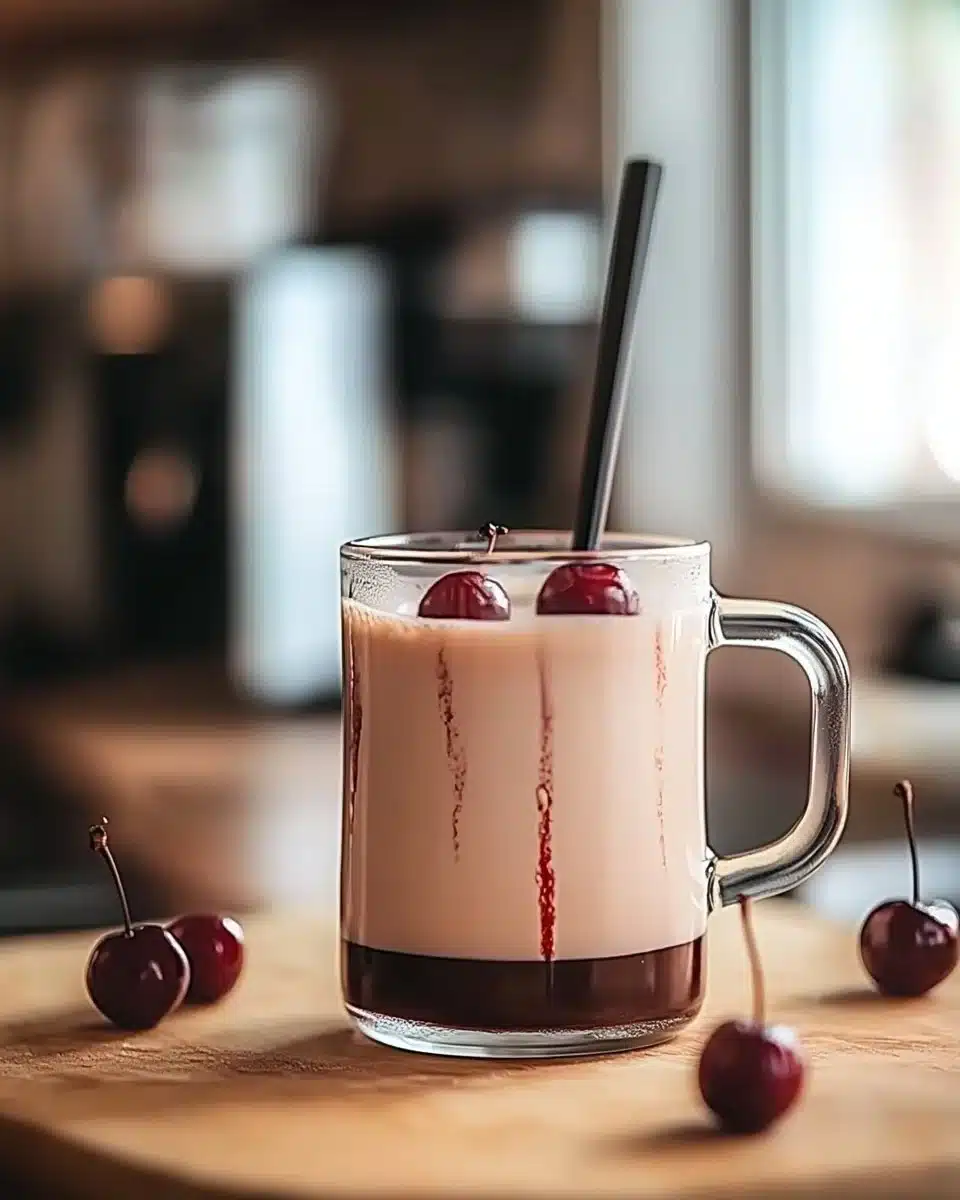 Cherry Earl Grey Milk Tea