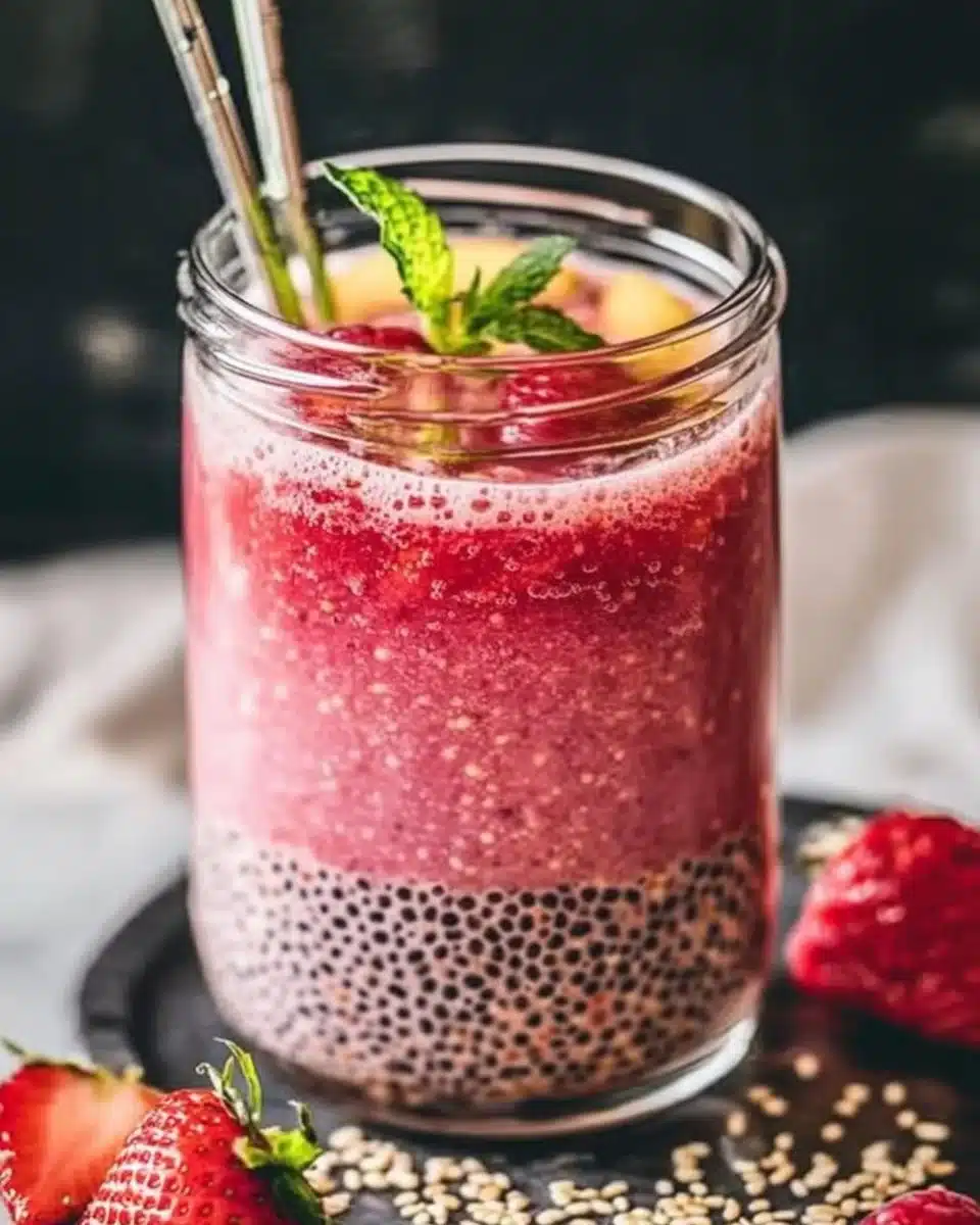Chia Fresh superfood with nutritious chia seeds
