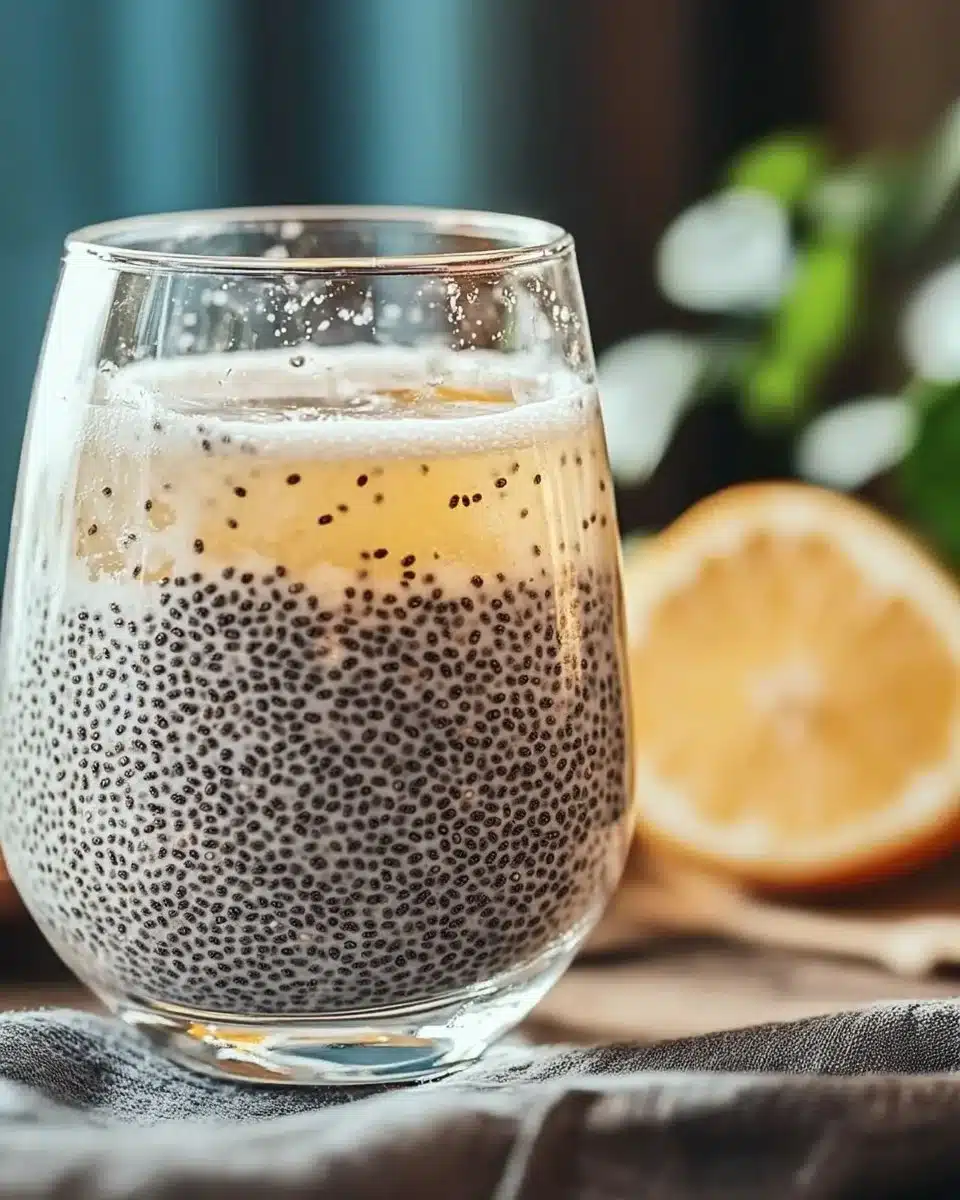Chia Seed Digestion Drink