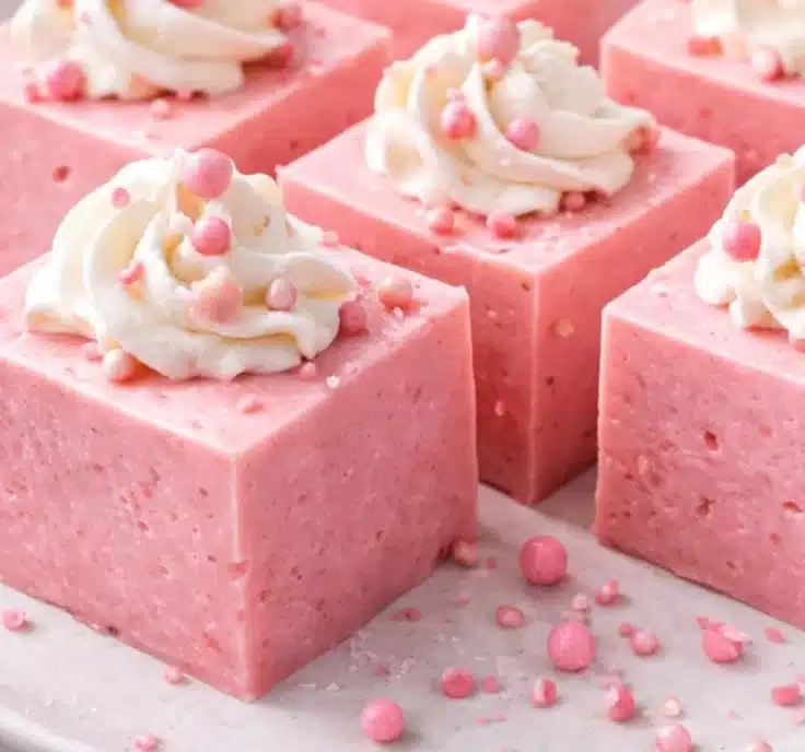 Delicious pink gelatin dessert recipe by Dr. Rocio