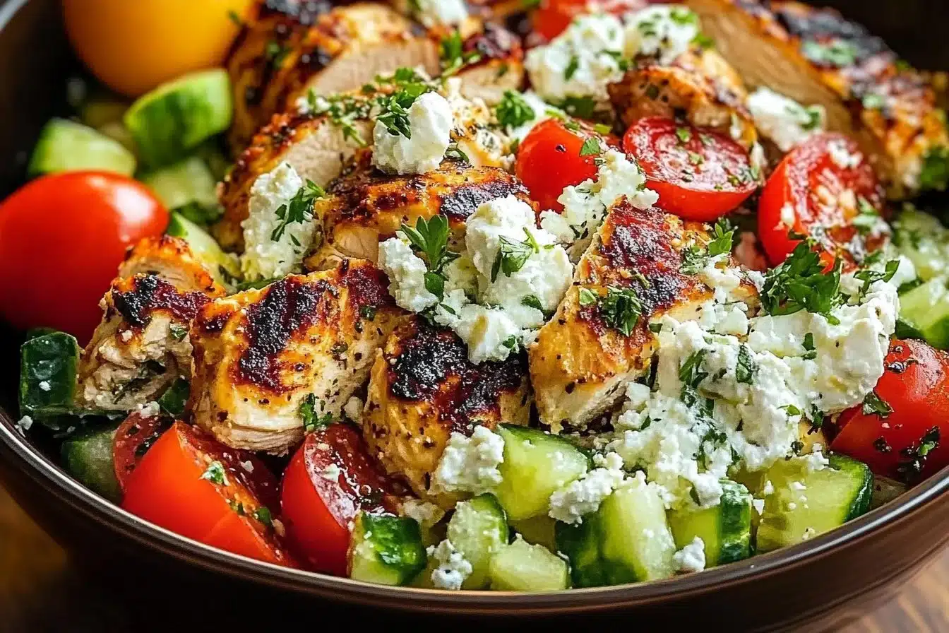 Greek Chicken Bowl