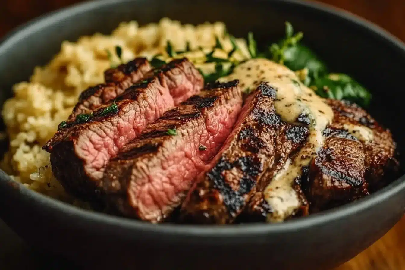 Grilled Steak Bowl Recipe
