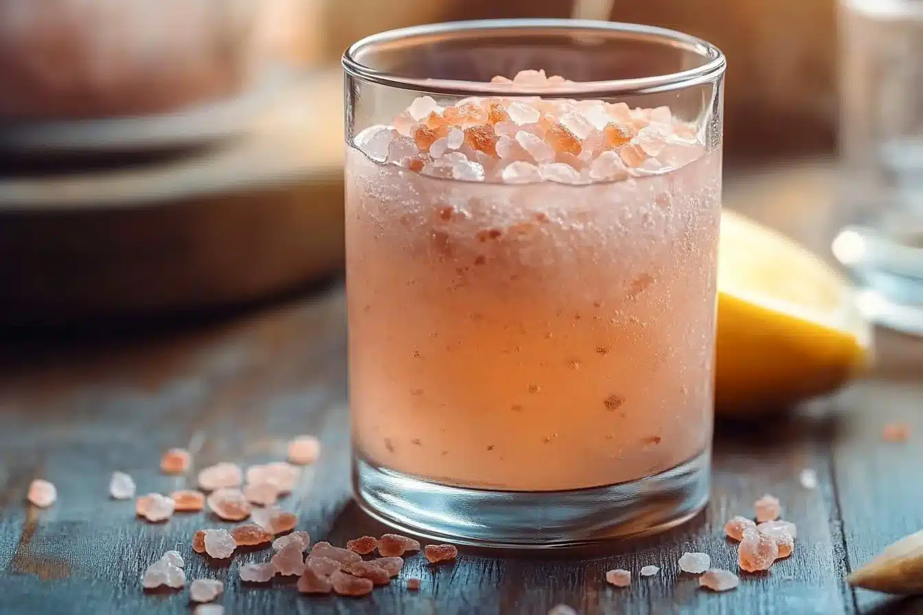 Himalayan Pink Salt Morning Elixir