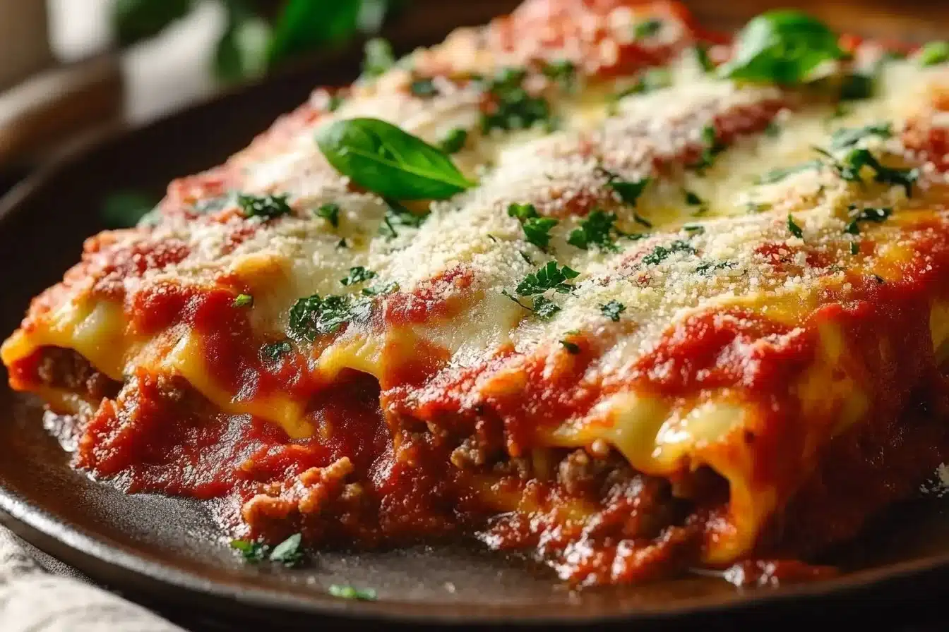 Italian Sausage Manicotti - myjoyfulkitchen