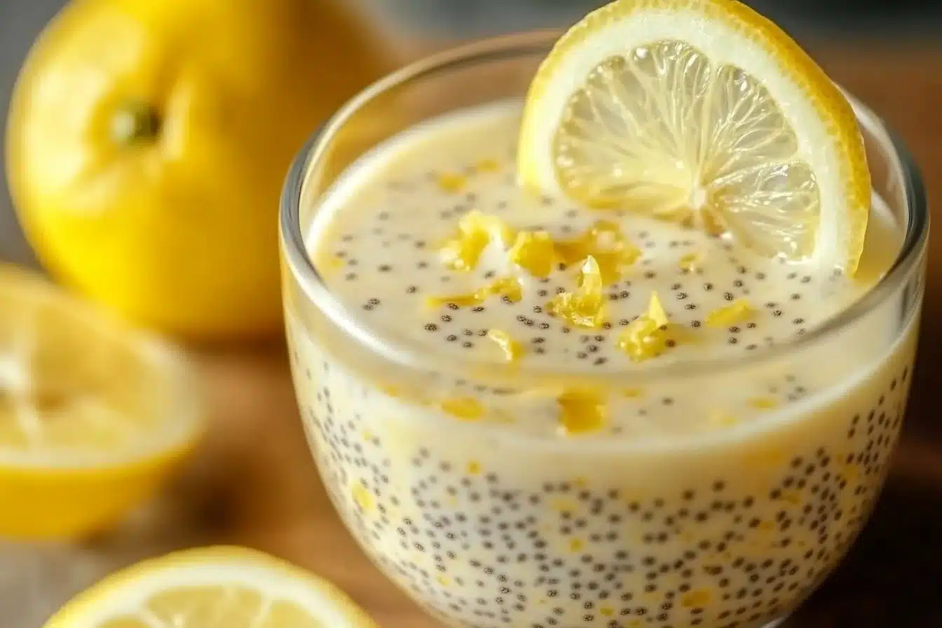 Lemon Cream Chia Pudding 15 Lemon Cream Chia Pudding