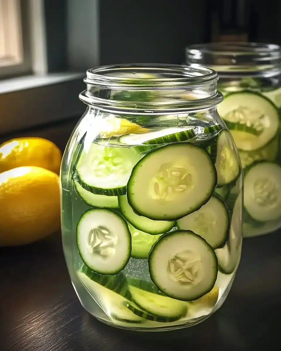 Lemon Cucumber Detox Water 15 Lemon Cucumber Detox Water