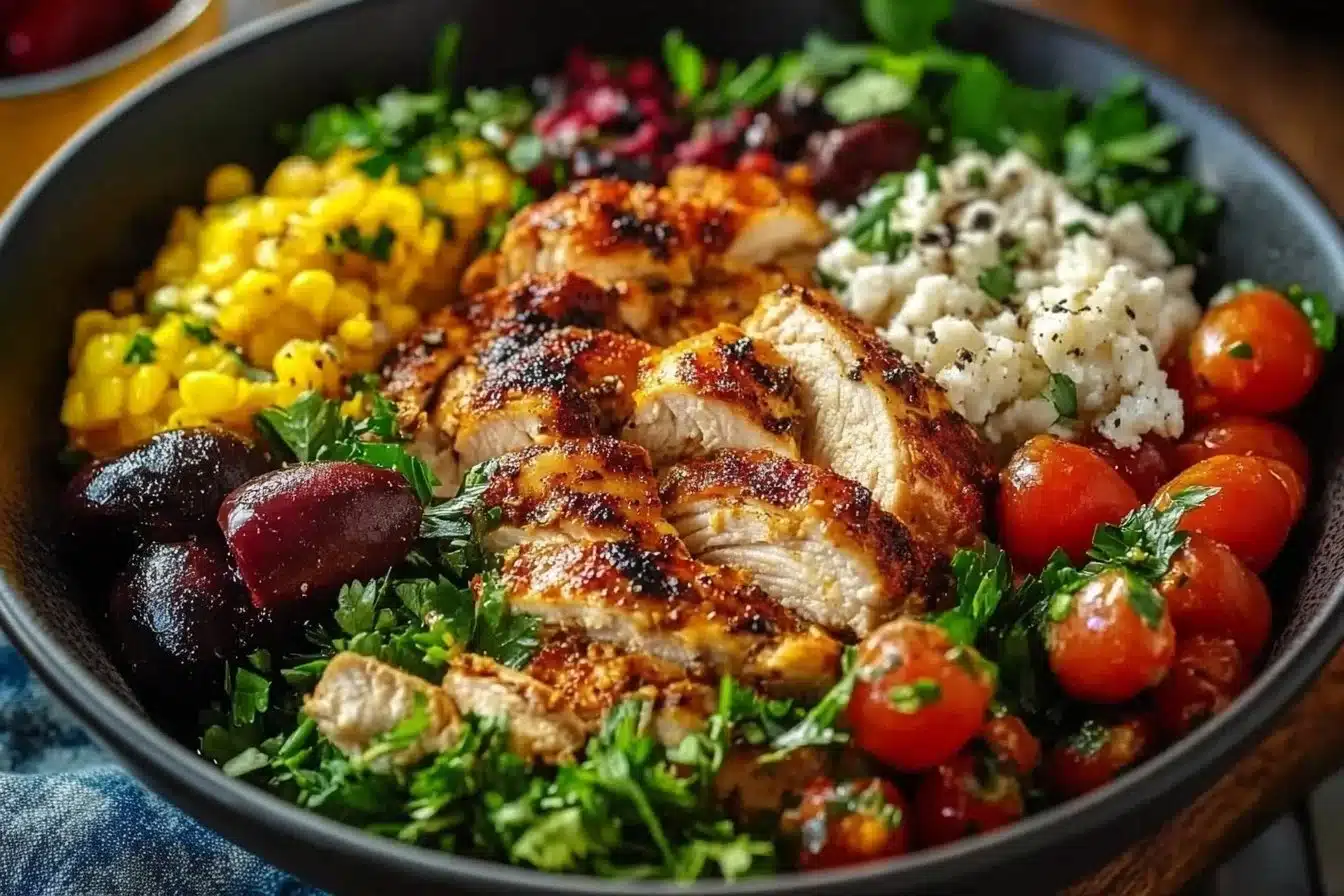 Mediterranean Chicken Bowls