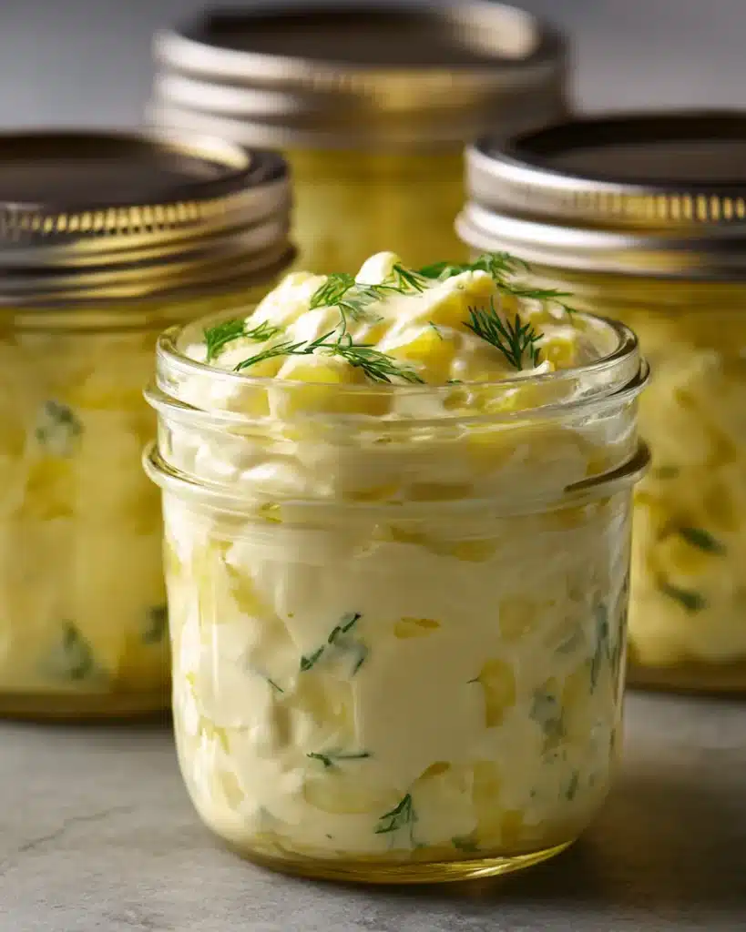 tartar-sauce-substitutes-remoulade-ranch-tzatziki Three small bowls showing tartar sauce substitutes including remoulade ranch dressing and tzatziki