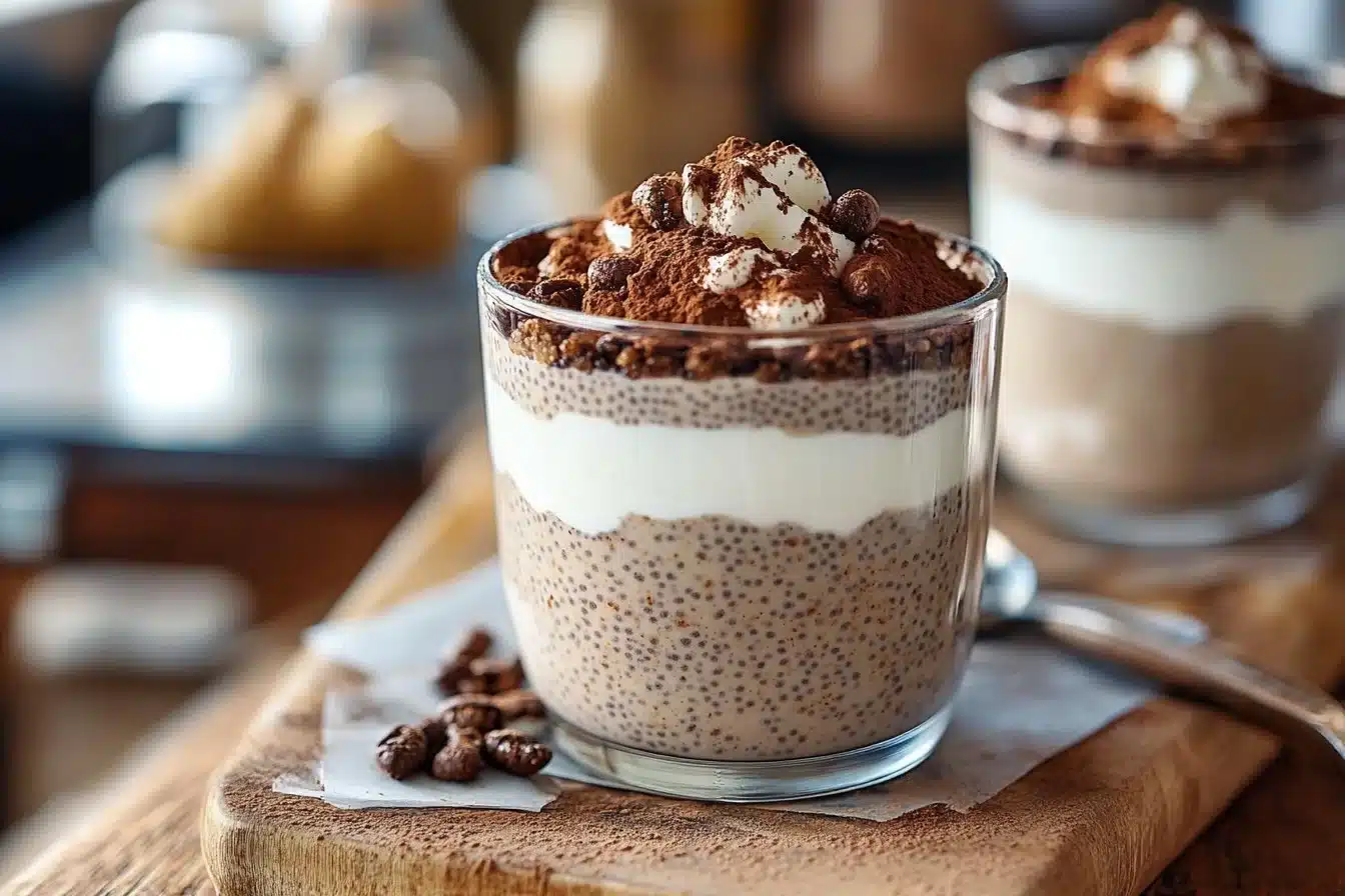 Tiramisu Chia Pudding With Greek Yogurt 23 Tiramisu Chia Pudding With Greek Yogurt