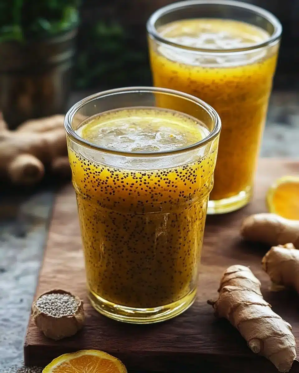 Turmeric-Ginger Chia Tonic 16 Turmeric-Ginger Chia Tonic