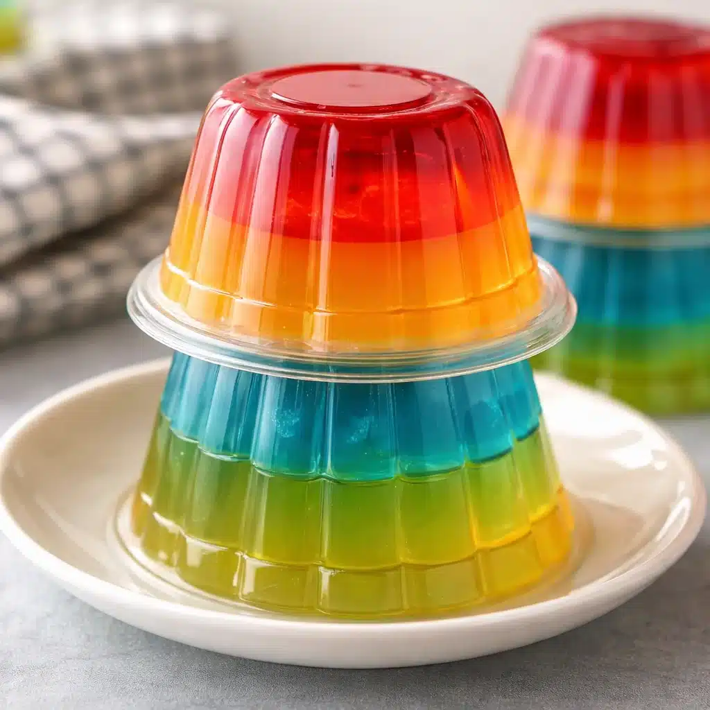 A glass of gelatin mixed with lemon juice, showcasing the viral weight-loss trick.