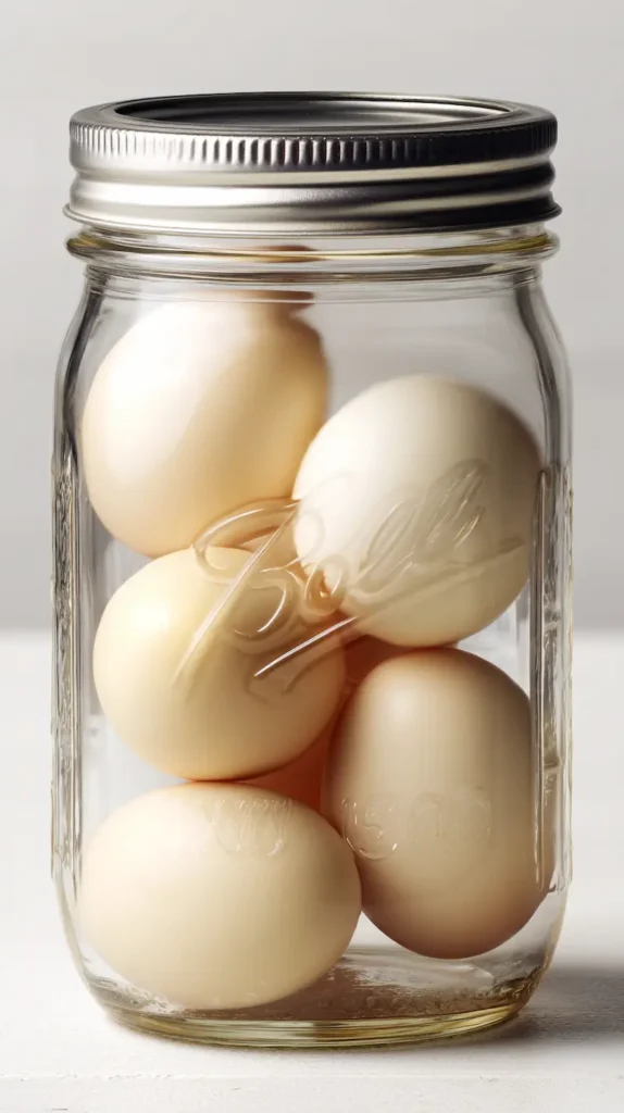 instant-pot-hard-boiled-eggs-stored-glass-jar-refrigerator instant pot hard boiled eggs stored in glass jar refrigerator shelf life