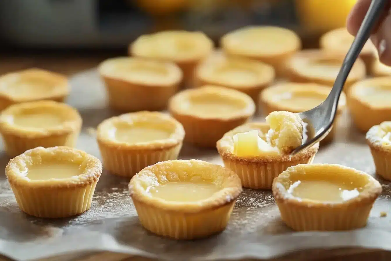 Lemon Bar Cookie Cups
