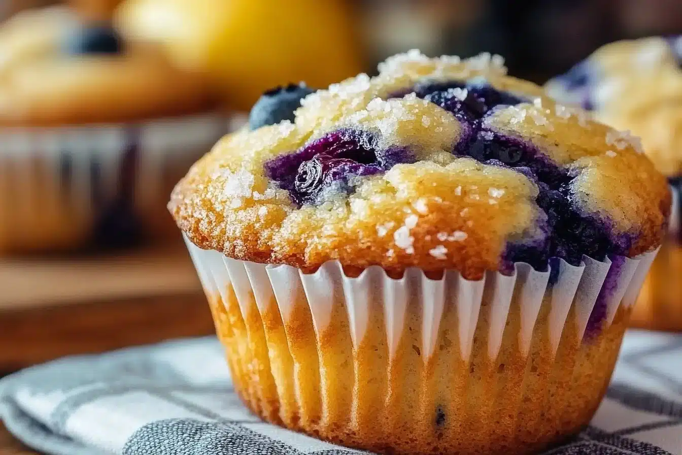 Lemon Blueberry Muffins