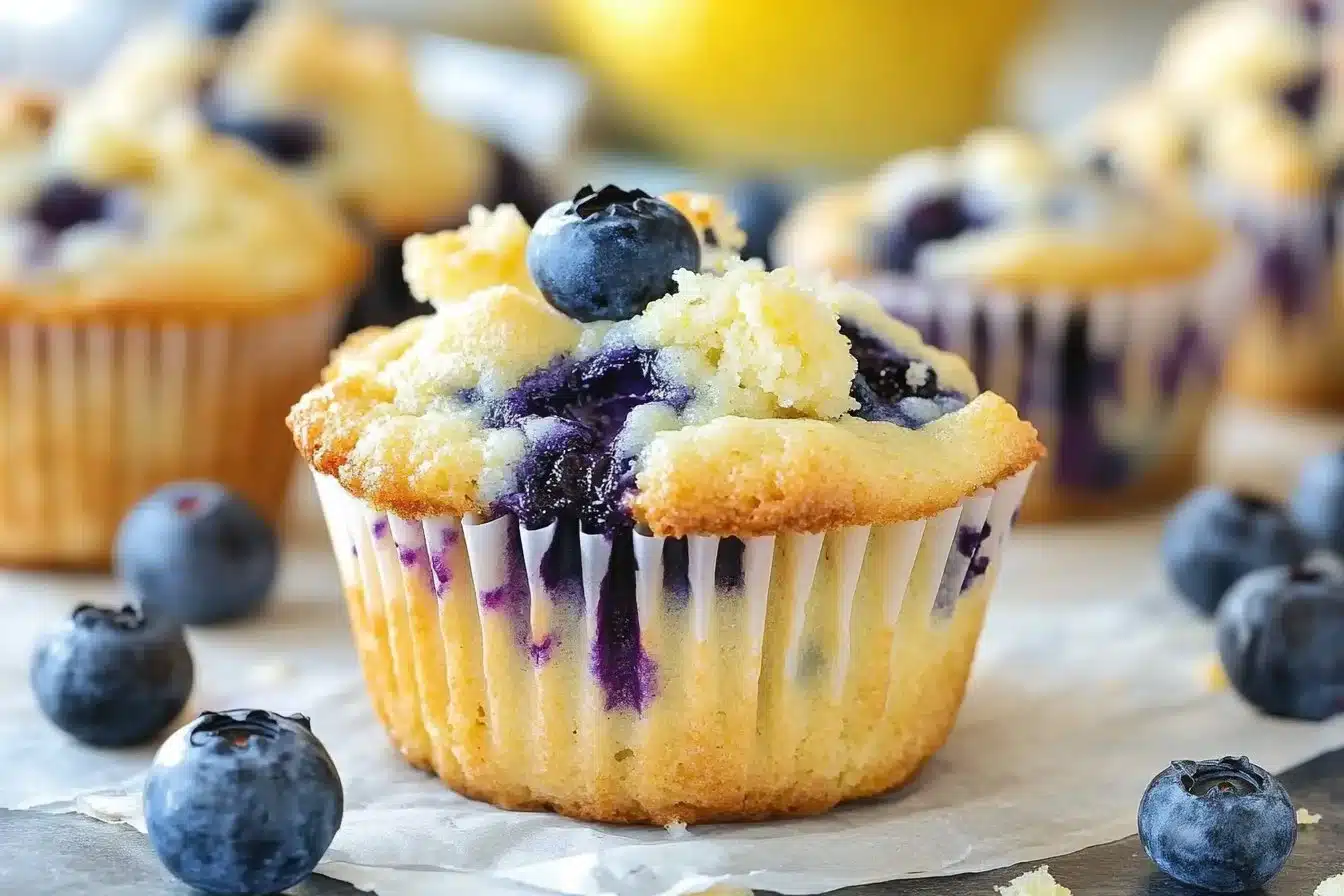 Lemon Blueberry Muffins