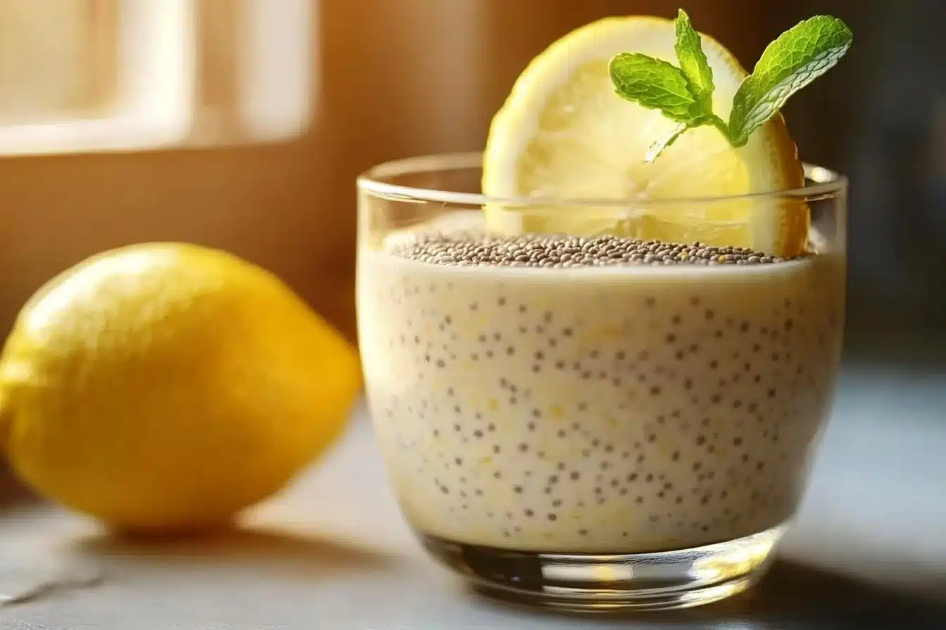 Lemon Chia Pudding