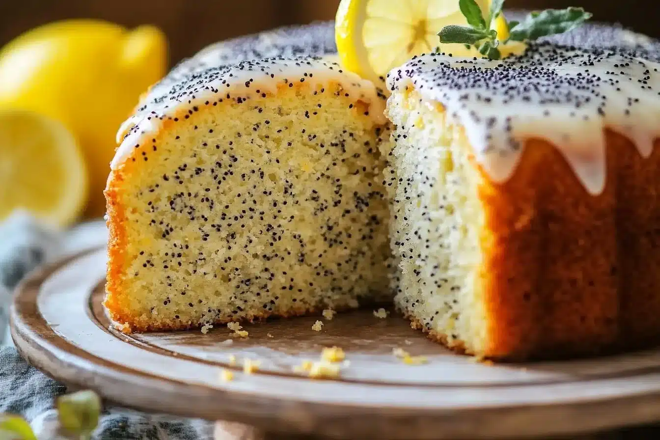 Lemon Poppy Seed Cake