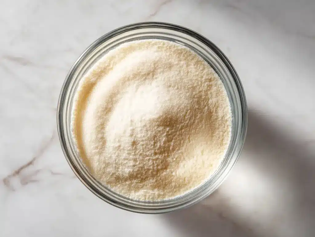 blooming unflavored gelatin powder in warm water for lipojaro jello recipe