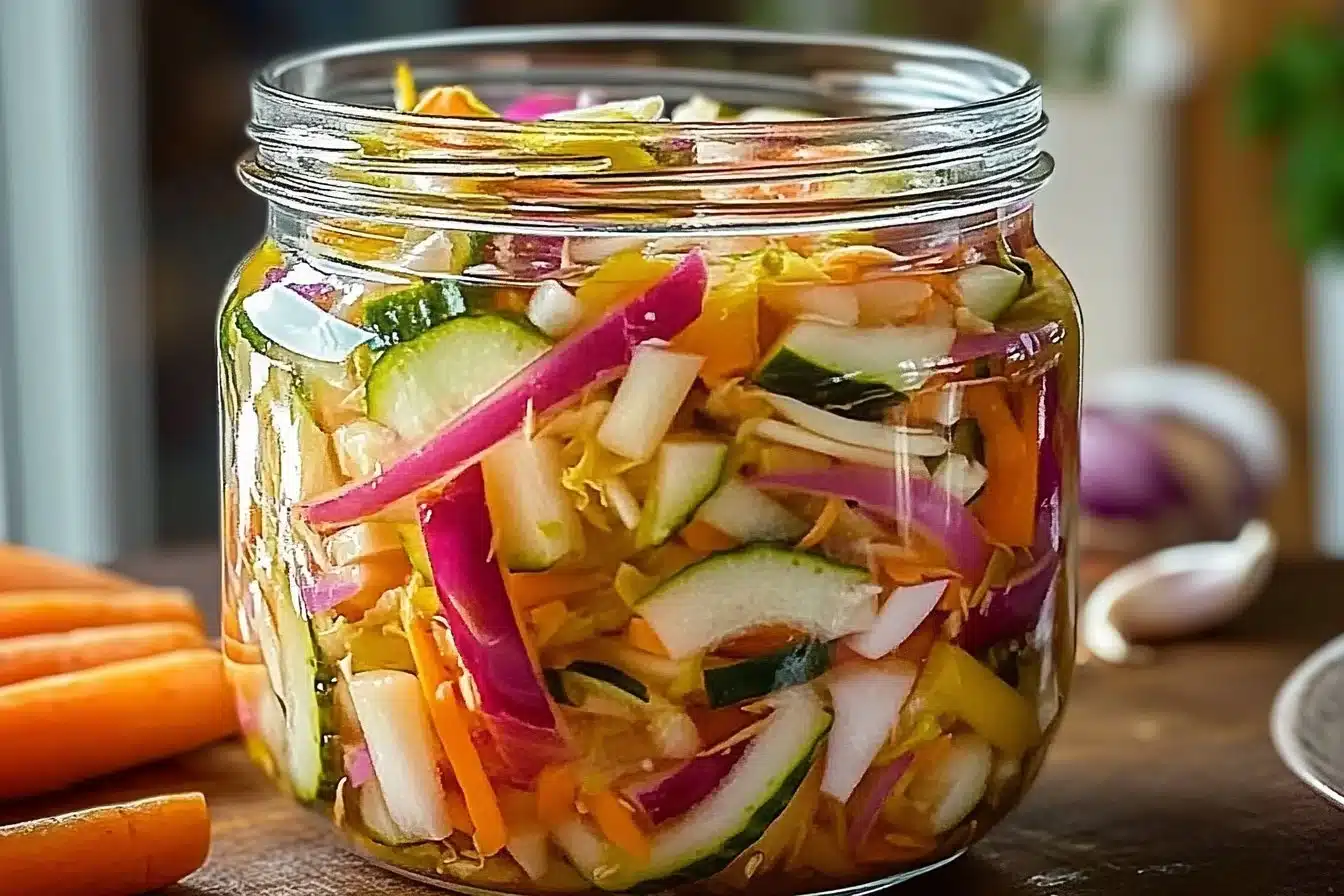 Quick Fridge Pickled Vegetables 22 Quick Fridge Pickled Vegetables