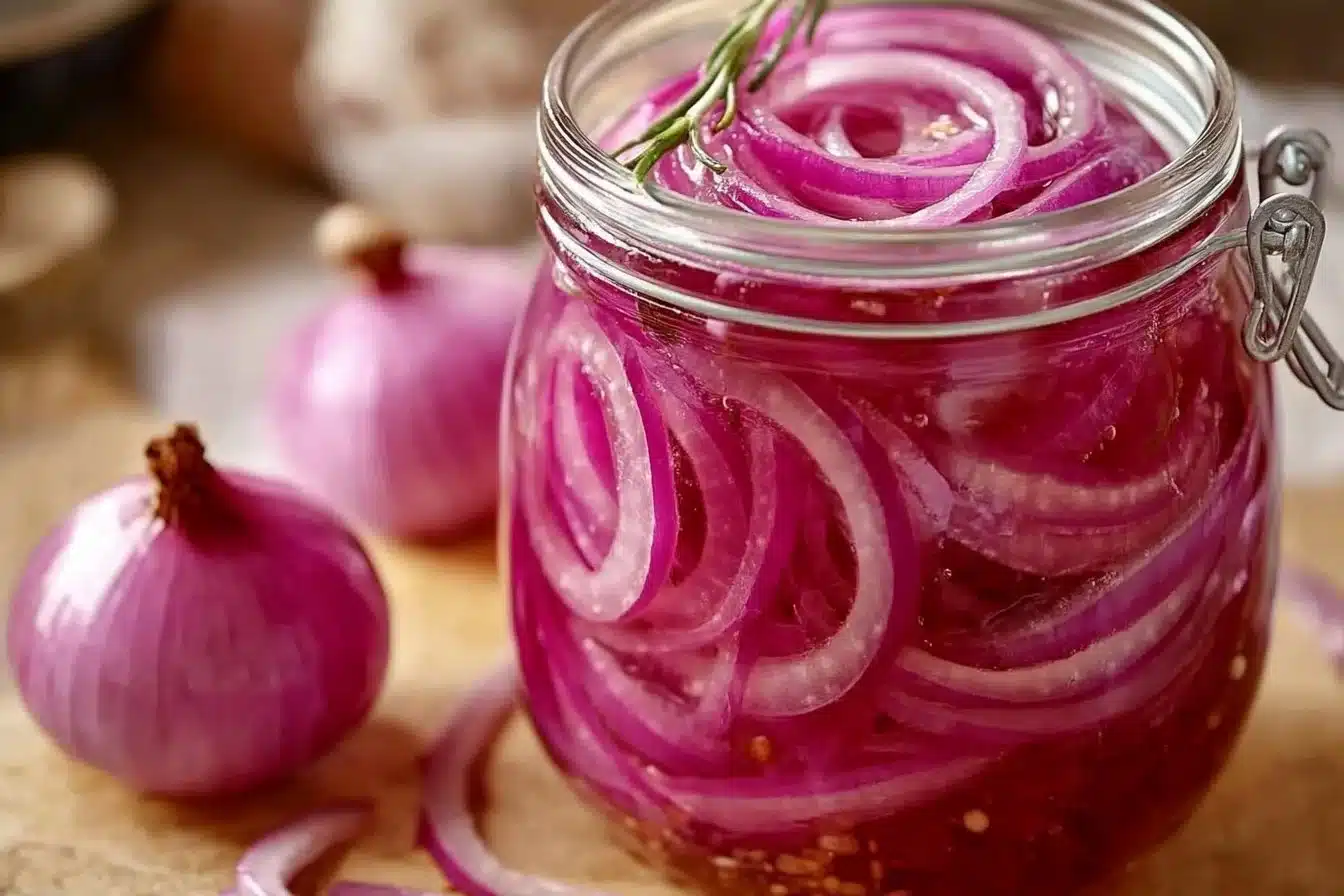 Quick Pickled Red Onions