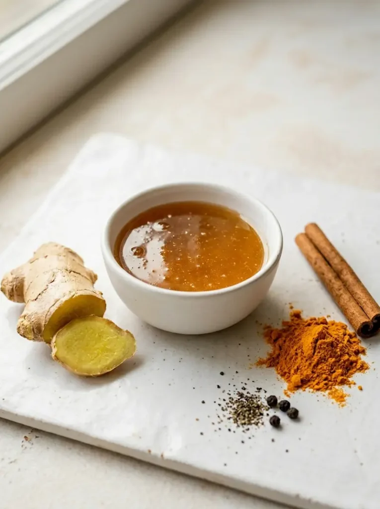 neuro honey blend ingredients raw honey ginger turmeric cinnamon black pepper