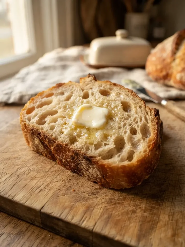 Moist Banana Bread Recipe: 5 Secrets for the Best Loaf Ever 6 moist-banana-bread-recipe-slice-crumb-texture
